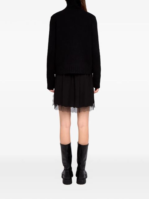 Zadig&Voltaire Rock & Roll high-neck sweater - Black