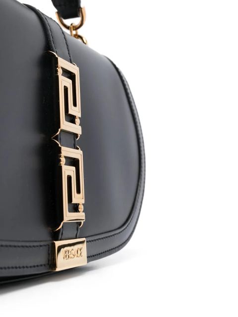 Versace Greca Goddess leather shoulder bag - Black - zdjęcie produktu nr 2