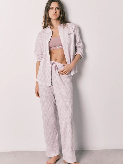 women'secret komplet loungwear damski bawełniany - zdjęcie produktu nr 2