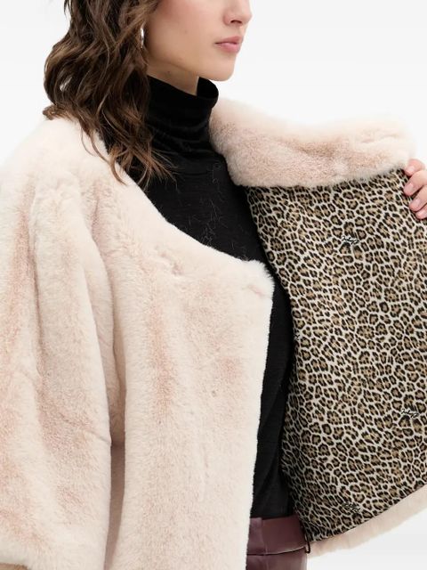 Blumarine single-breasted coat - Neutrals