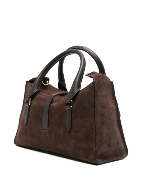Mulberry small Roxanne leather tote bag - Brown