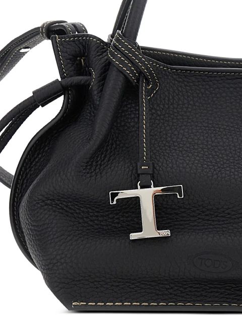 Tod's Buz T-logo tote bag - Black