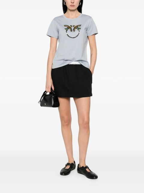 PINKO embellished T-shirt - Blue - zdjęcie produktu nr 2
