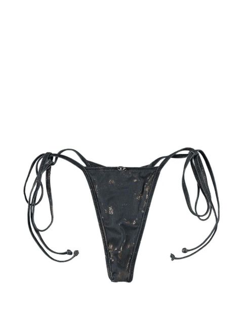 Diesel Demy tie-detail bikini bottom - Black - zdjęcie produktu nr 1