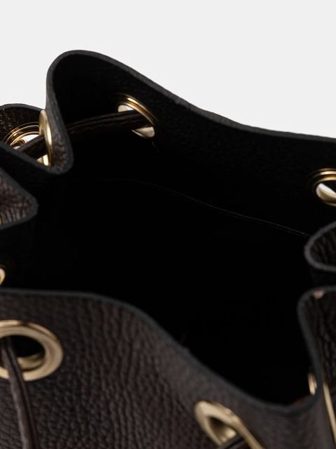 Answear.LAB torebka skórzana kolor brązowy