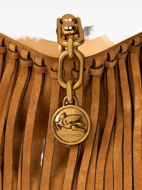 ETRO medium Vela fringing shoulder bag - Brown