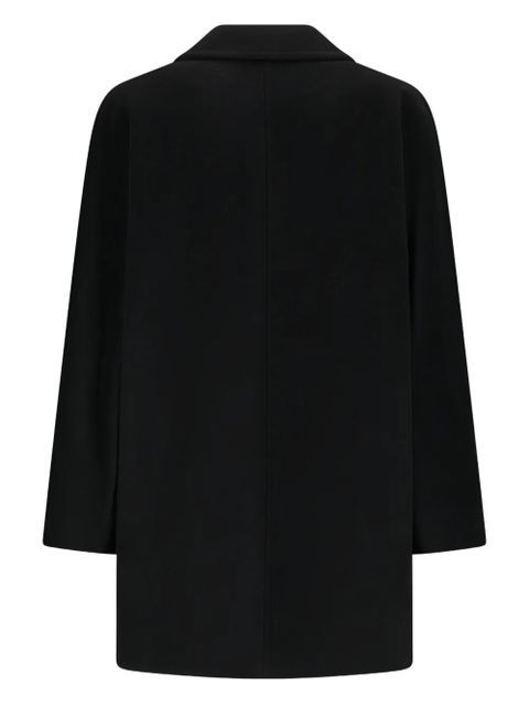 Max Mara double-breasted wool coat - Black