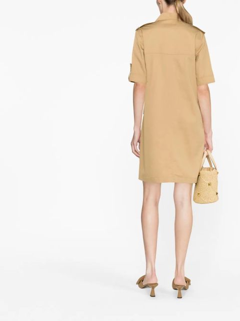 Tory Burch Camp mini dress - Neutrals