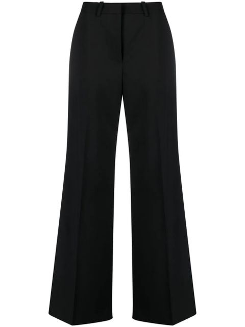 Marine Serre wide-leg tailored trousers - Black - zdjęcie produktu nr 1