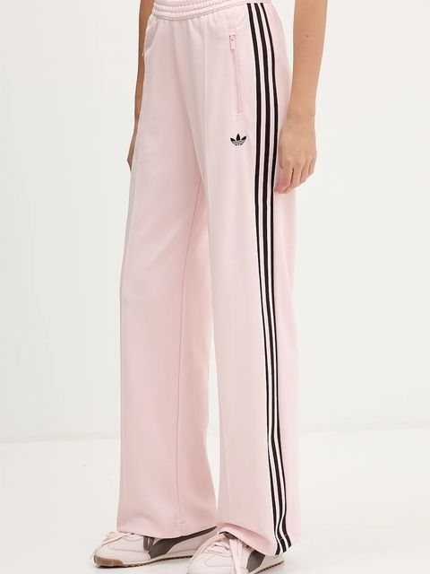 adidas Originals spodnie dresowe Classic damskie kolor różowy gładkie KE3896 - zdjęcie produktu nr 1