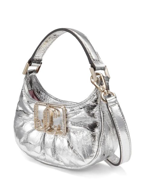 Jimmy Choo mini Edie tote bag - Silver - zdjęcie produktu nr 2