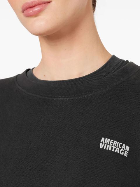 American Vintage Izubird long-sleeves sweatshirt - Black