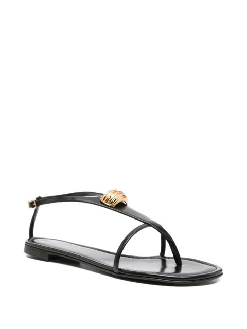 Giuseppe Zanotti hardware-embellished sandals - Black - zdjęcie produktu nr 2