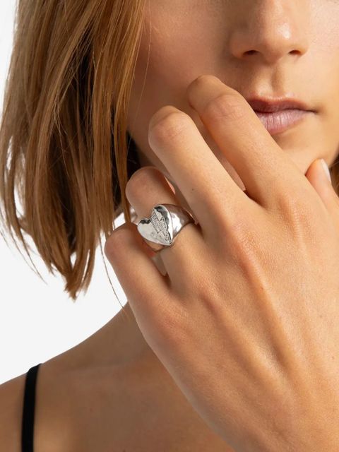 Zadig&Voltaire heartbreaker flash ring - Silver