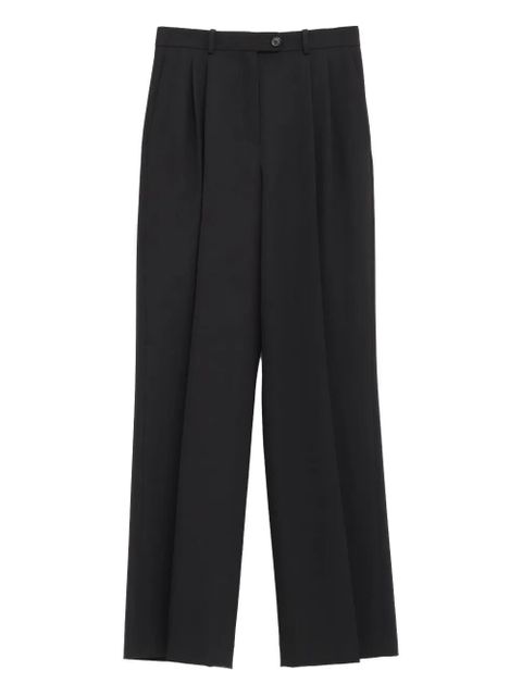 The Row belt loops pleats trousers - Black - zdjęcie produktu nr 1