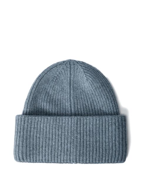 Max Mara logo-motif knitted beanie - Grey - zdjęcie produktu nr 2