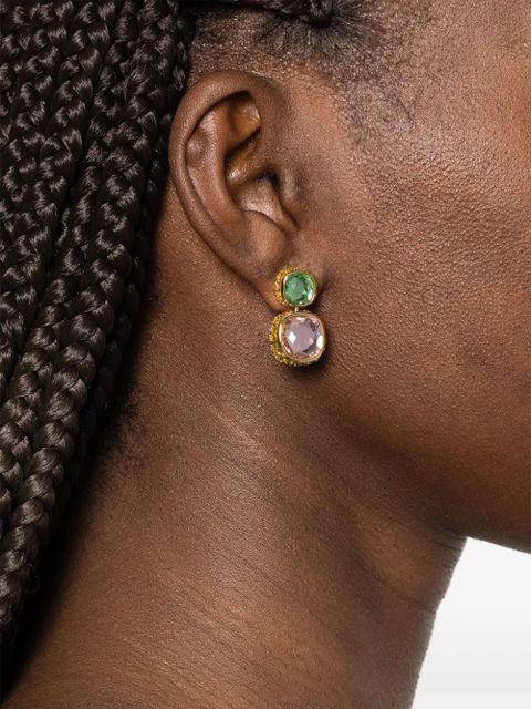 Swarovski Chroma earrings - Gold