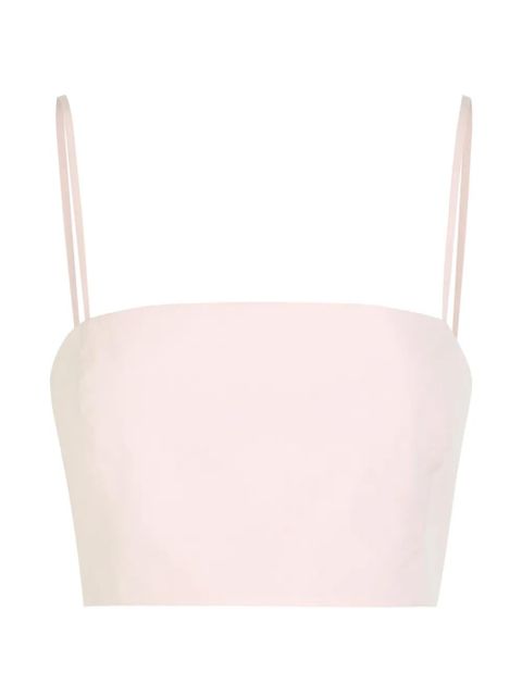 Gabriela Hearst Nadir cropped top - Pink - zdjęcie produktu nr 1