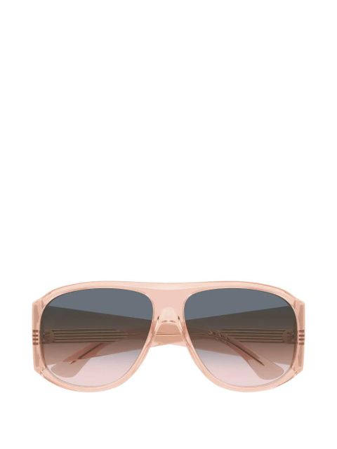 Chloé Eyewear oversized-frame sunglasses - Pink - zdjęcie produktu nr 1