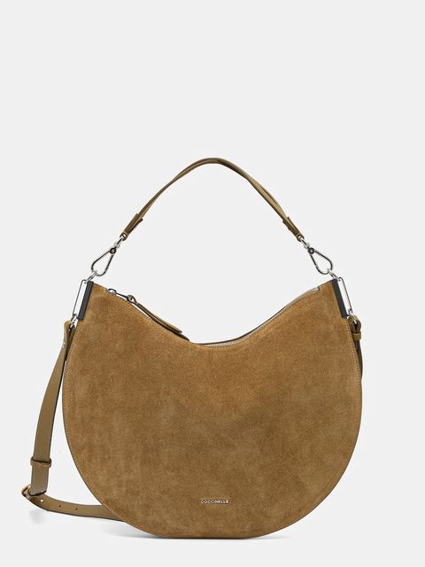 Coccinelle torebka zamszowa COCCINELLESUNUP SUEDE - zdjęcie produktu nr 1
