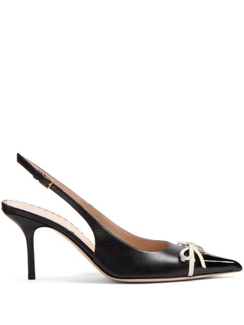 Valentino Garavani 80mm Bepointy slingback pumps - Black
