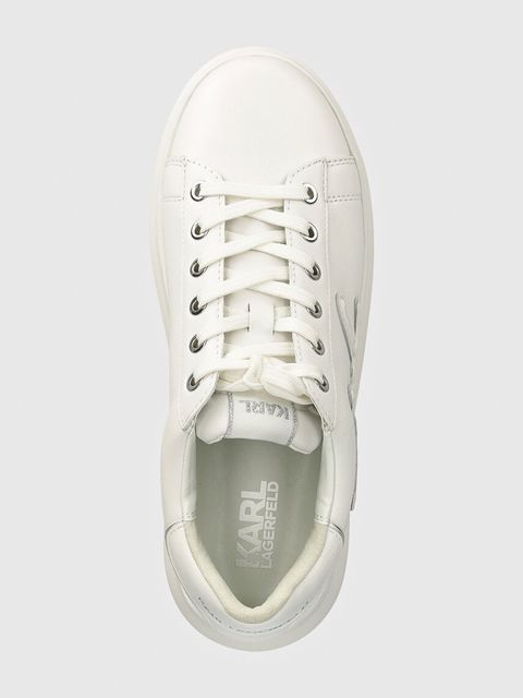 Karl Lagerfeld sneakersy skórzane KAPRI kolor biały KL62511A