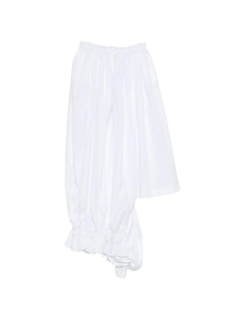 Comme Des Garçons ruffled blouse - White - zdjęcie produktu nr 2