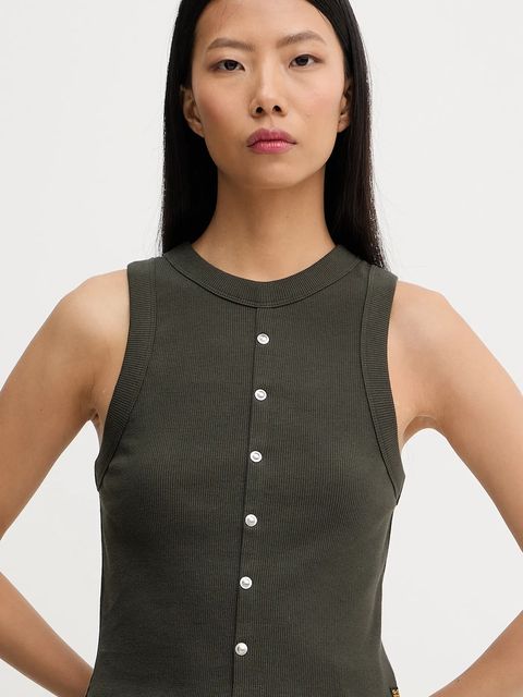 G-Star top kolor zielony D27971-E136