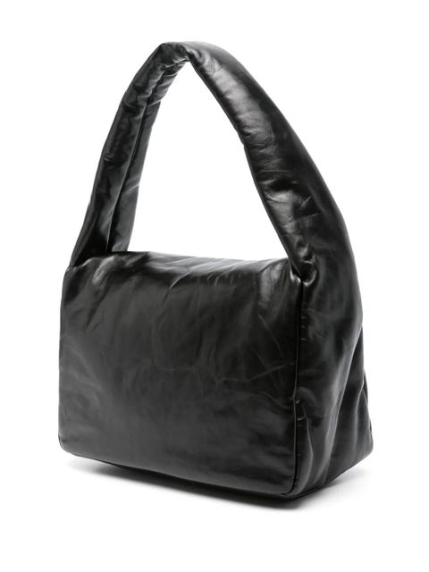 Balenciaga medium Monaco leather shoulder bag - Black