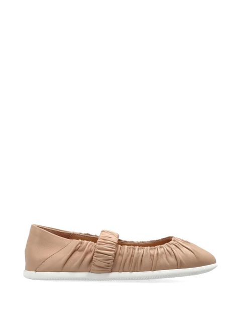 BOGNER Vienna ruched ballet flats - Pink - zdjęcie produktu nr 1