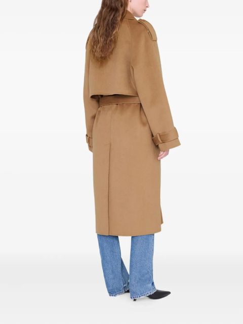 ANINE BING Rickie belted trench coat - Brown