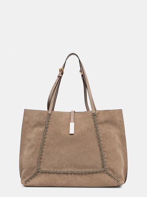 Pollini torebka tote damska zamszowa - zdjęcie produktu nr 1