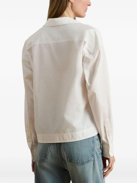 Lauren Ralph Lauren collar pocket shirt - White