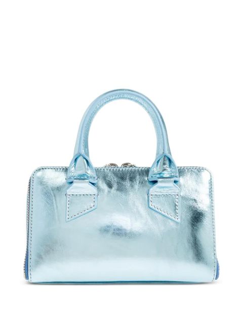 The Attico mini Friday tote bag - Blue