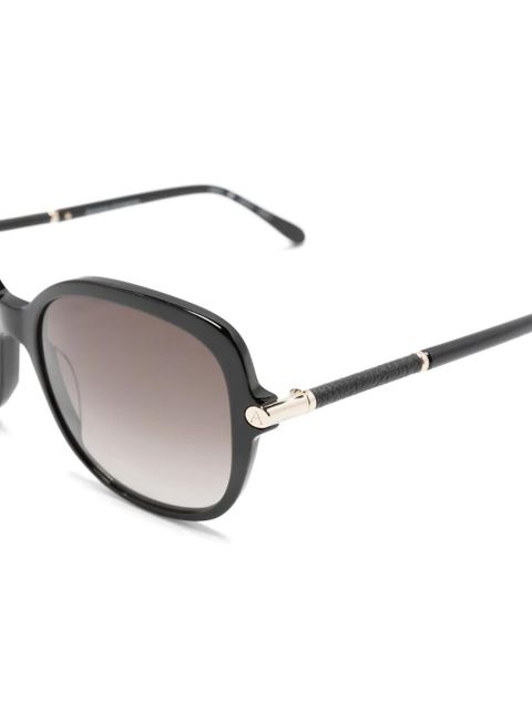 Aspinal Of London Nova oversize-frame sunglasses - Black