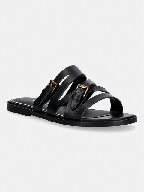 Guess klapki damskie skórzane GRAYDEN - zdjęcie produktu nr 2