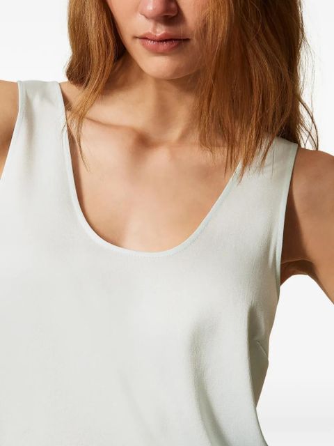 TWINSET logo-detail top - Green