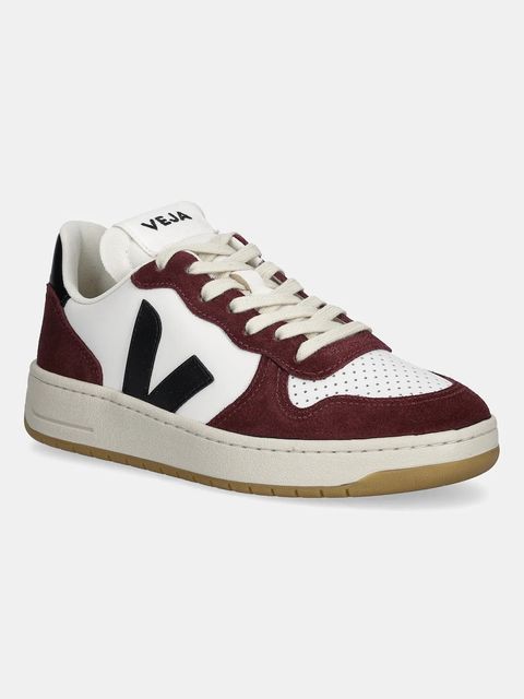 Veja sneakersy V-10 Prime damskie kolor czerwony VI0220864A - zdjęcie produktu nr 1