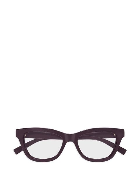 Gucci Eyewear cat-eye glasses - Purple - zdjęcie produktu nr 1