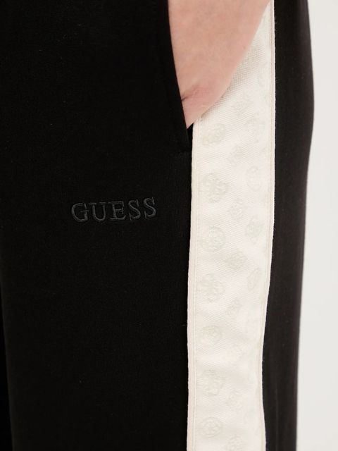 Guess spodnie dresowe dziecięce MARYELLA damskie kolor czarny wzorzyste V5YB02 KB3P2