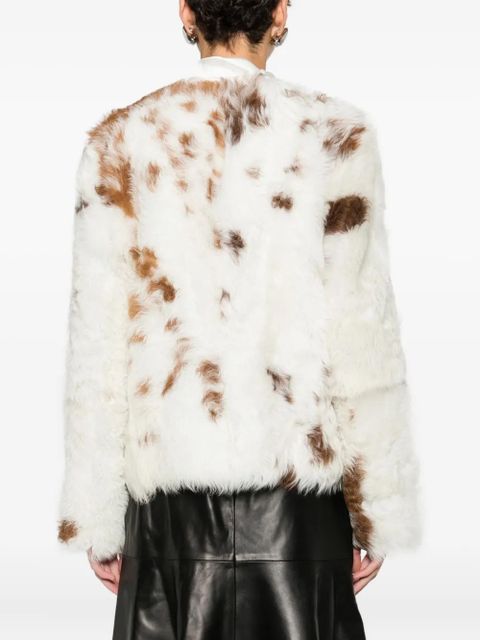ZIMMERMANN Hypnotic Spot shearling jacket - Neutrals