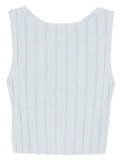 Reformation callie tank top - Blue