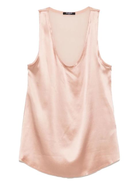 Balmain silk top - Pink - zdjęcie produktu nr 1