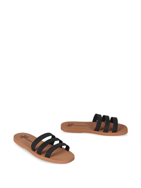 Manebi Eva flat sandals - Black