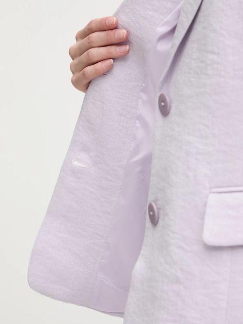 Twinset marynarka z domieszką lnu