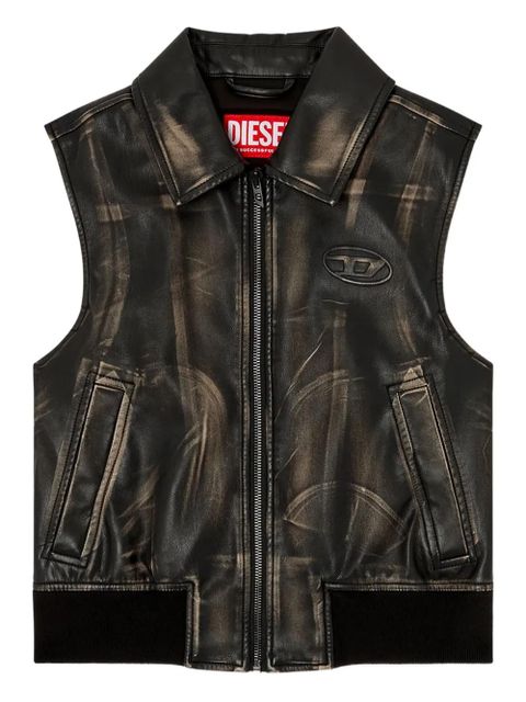 Diesel G-Inko sleeveless jacket - Black - zdjęcie produktu nr 1
