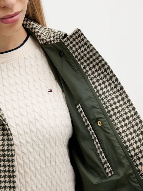 Barbour płaszcz Kennedy kolor zielony LSP0277