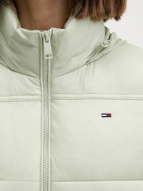 Tommy Jeans kurtka kolor zielony zimowa DW0DW21619