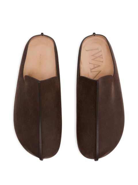 JW Anderson 50mm suede platform mules - Brown - zdjęcie produktu nr 2