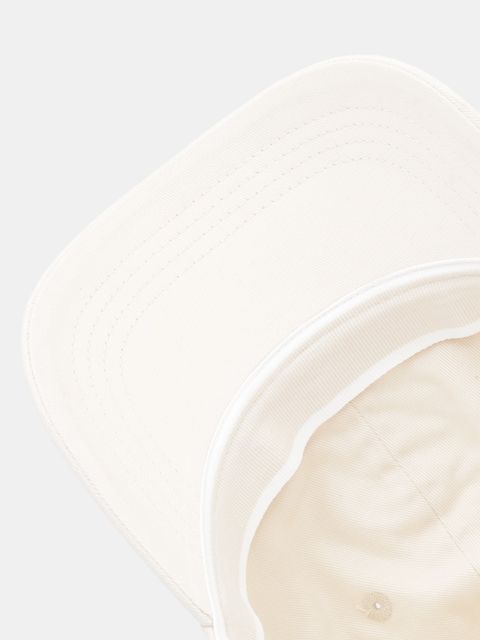 Tommy Hilfiger czapka z daszkiem bawełniana kolor beżowy AW0AW17987